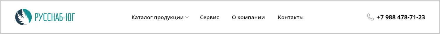 Кейс ART6 по созданию сайта – РУССНАБ-ЮГ, изображение 12